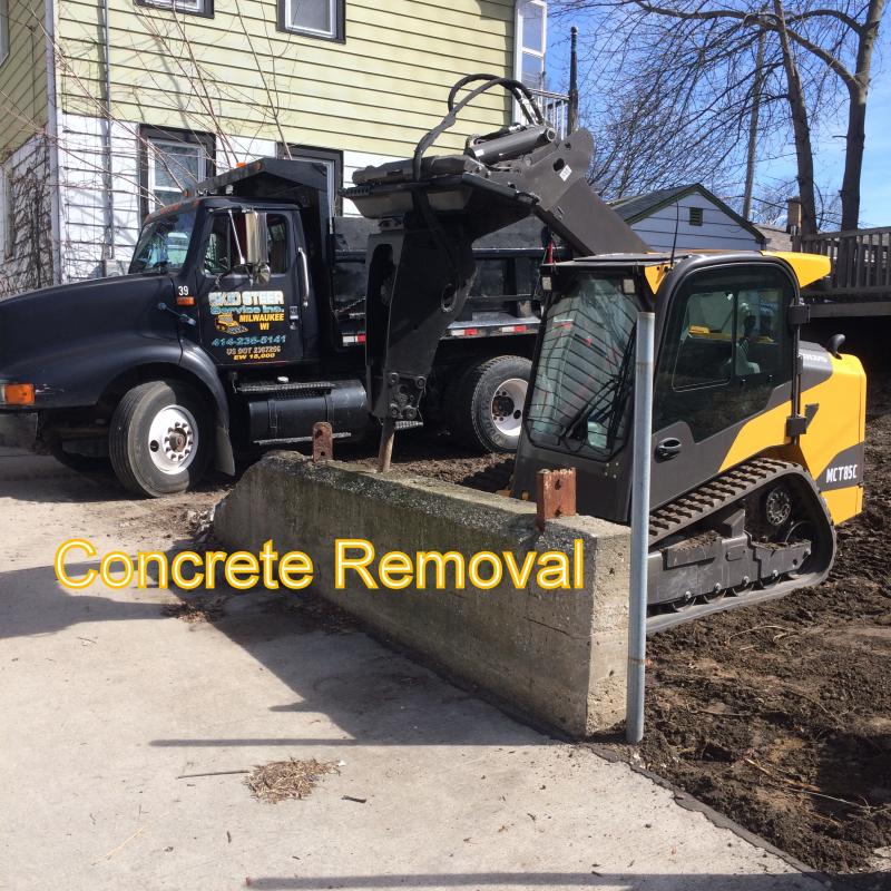                                   Concrete removal